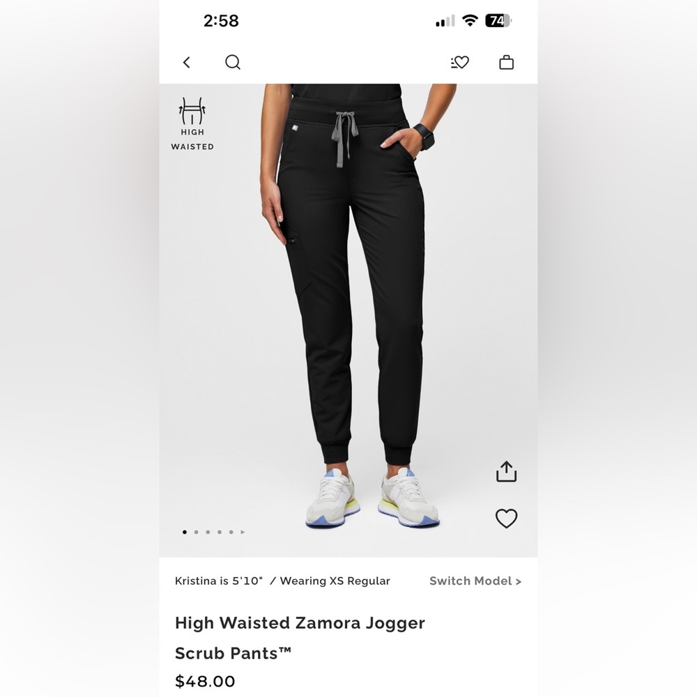 Figs High waisted Zamora jogger